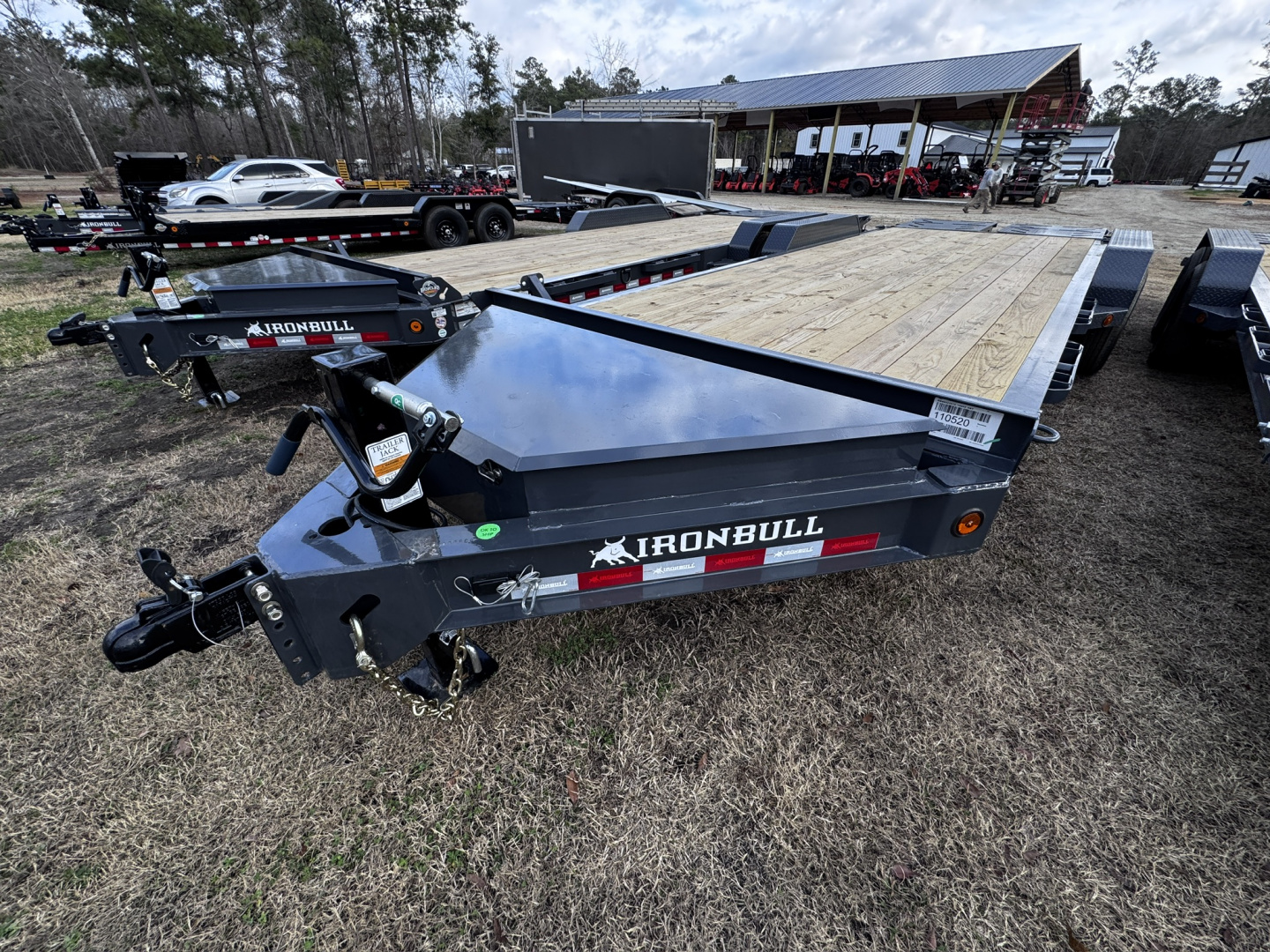 New 2026 Iron Bull 83X22 W/ RAMPAGE RAMPS 14K Equipment Trailer