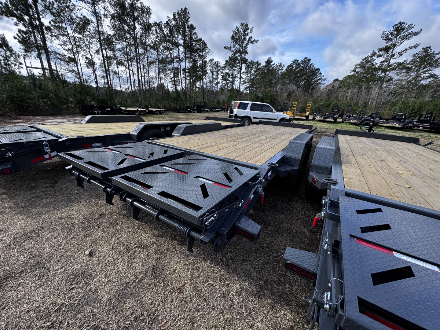 New 2026 Iron Bull 83X22 W/ RAMPAGE RAMPS 14K Equipment Trailer