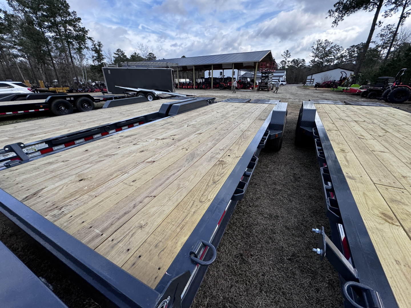 New 2026 Iron Bull 83X22 W/ RAMPAGE RAMPS 14K Equipment Trailer