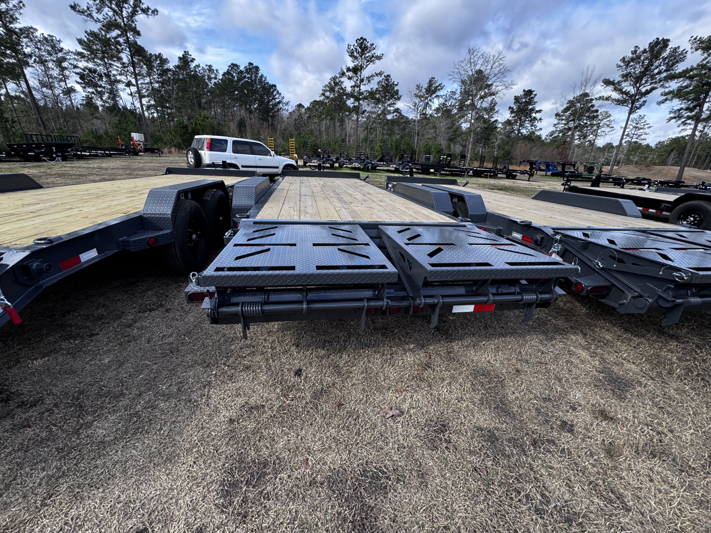 New 2026 Iron Bull 83X22 W/ RAMPAGE RAMPS 14K Equipment Trailer