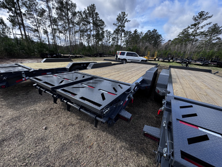 New 2026 Iron Bull 83X22 W/ RAMPAGE RAMPS 14K Equipment Trailer