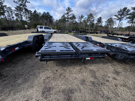 New 2026 Iron Bull 83X22 W/ RAMPAGE RAMPS 14K Equipment Trailer