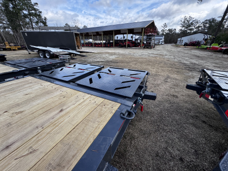 New 2026 Iron Bull 83X22 W/ RAMPAGE RAMPS 14K Equipment Trailer