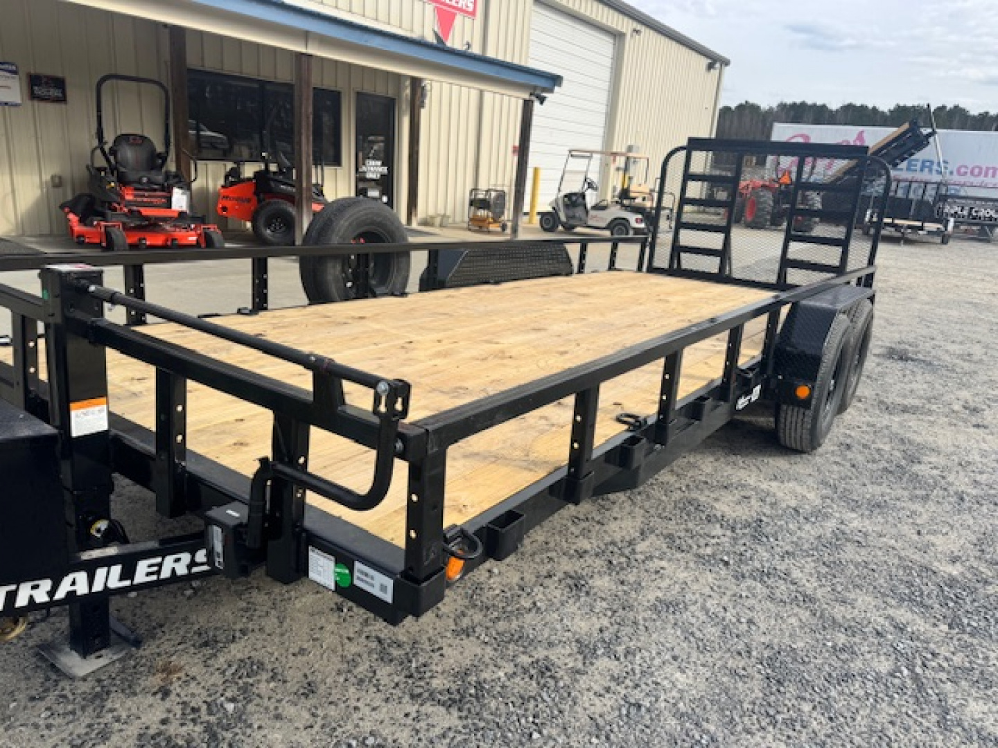 New 2026 PJ Trailers ULJ2062BSJK-CM16-DR06-JA11-RATL-SP24-SR22 Utility Trailer