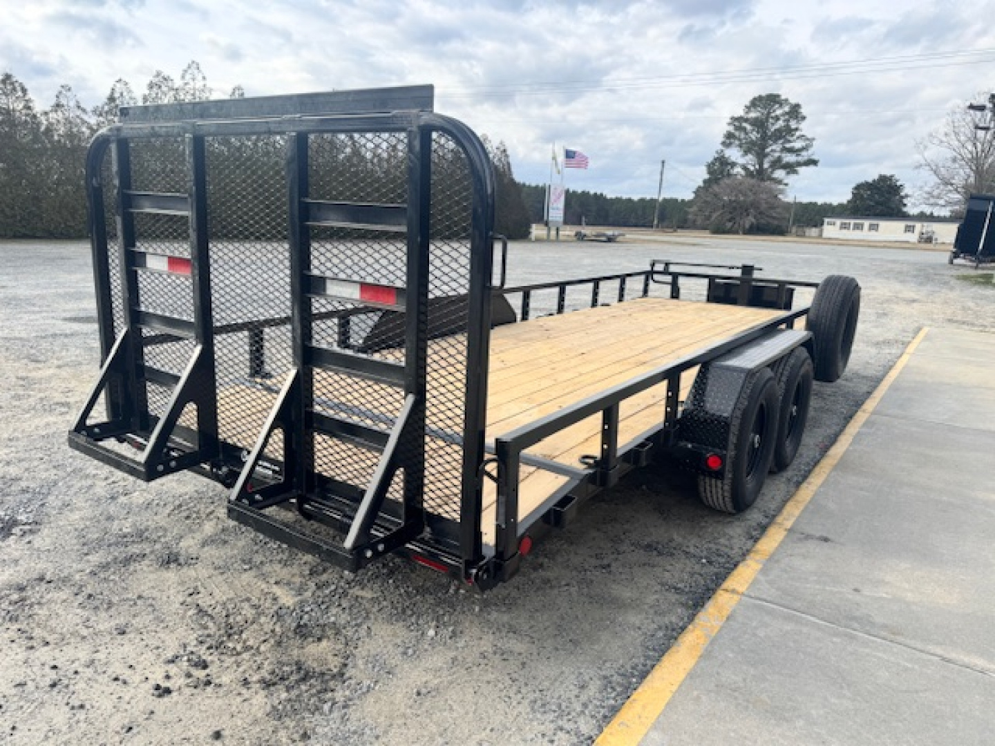 New 2026 PJ Trailers ULJ2062BSJK-CM16-DR06-JA11-RATL-SP24-SR22 Utility Trailer