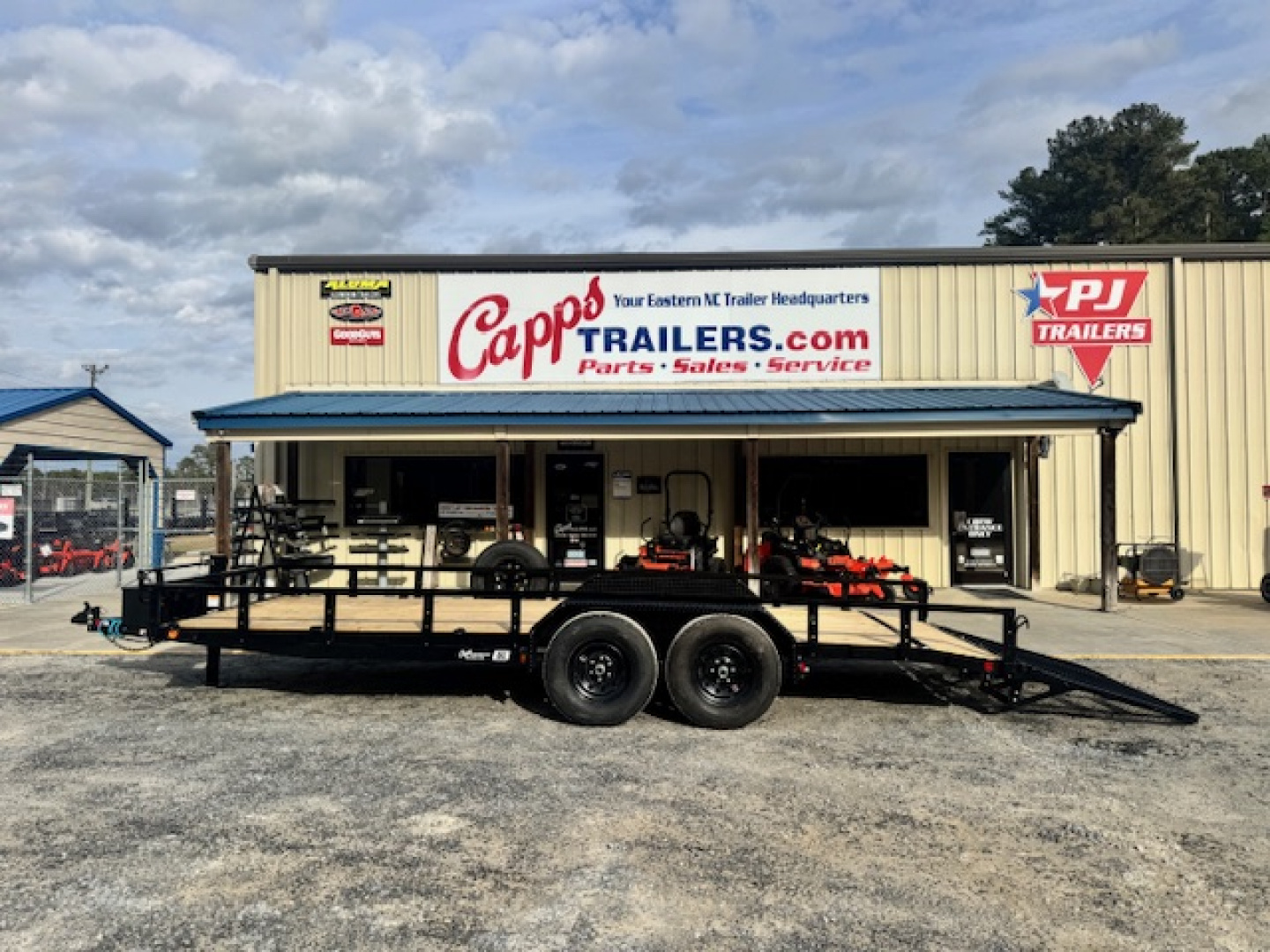 New 2026 PJ Trailers ULJ2062BSJK-CM16-DR06-JA11-RATL-SP24-SR22 Utility Trailer