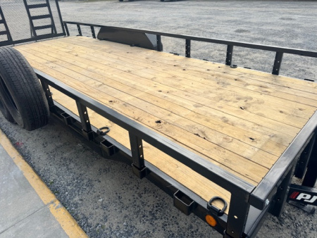 New 2026 PJ Trailers ULJ2062BSJK-CM16-DR06-JA11-RATL-SP24-SR22 Utility Trailer