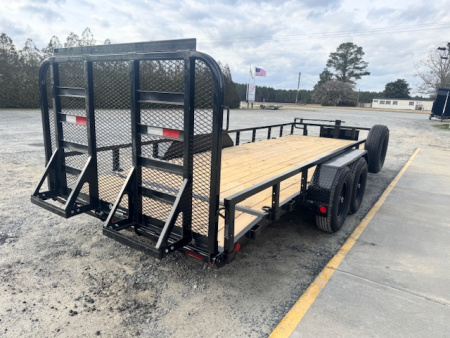 New 2026 PJ Trailers ULJ2062BSJK-CM16-DR06-JA11-RATL-SP24-SR22 Utility Trailer