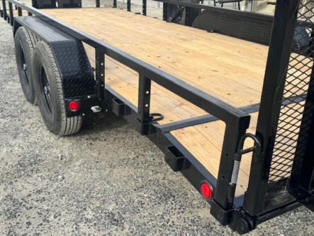 New 2026 PJ Trailers ULJ2062BSJK-CM16-DR06-JA11-RATL-SP24-SR22 Utility Trailer