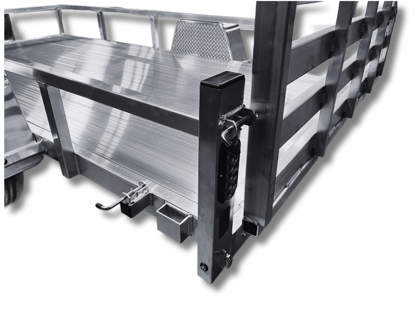 New 2026 BLACK RHINO LSS612 6' x 12' Utility Trailer