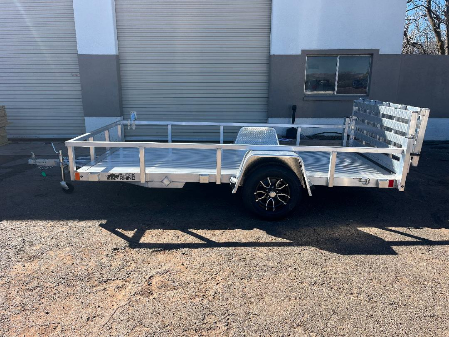 New 2026 BLACK RHINO LSS612 6' x 12' Utility Trailer