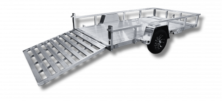 New 2026 BLACK RHINO LSS612 6' x 12' Utility Trailer