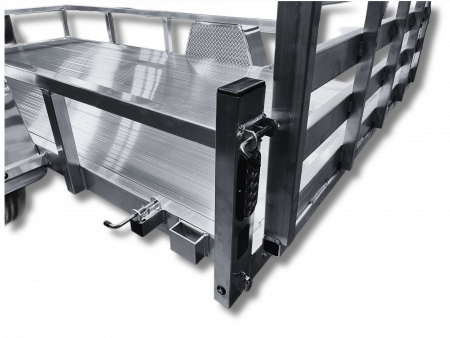 New 2026 BLACK RHINO LSS612 6' x 12' Utility Trailer