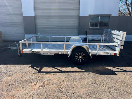 New 2026 BLACK RHINO LSS612 6' x 12' Utility Trailer