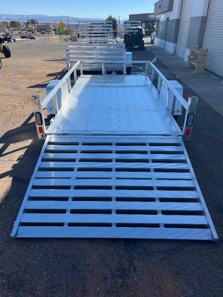 New 2026 BLACK RHINO LSS612 6' x 12' Utility Trailer