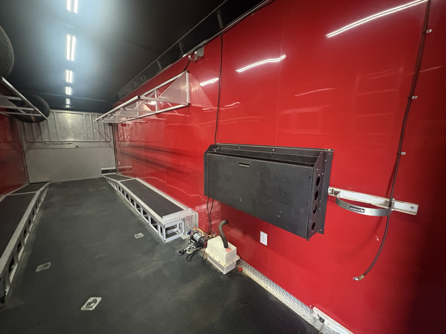 Used USED MTI 44' GOOSENECK RACE TRAILER