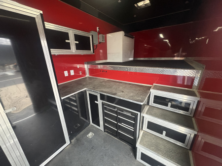 Used USED MTI 44' GOOSENECK RACE TRAILER