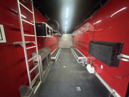 Used USED MTI 44' GOOSENECK RACE TRAILER