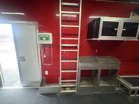 Used USED MTI 44' GOOSENECK RACE TRAILER