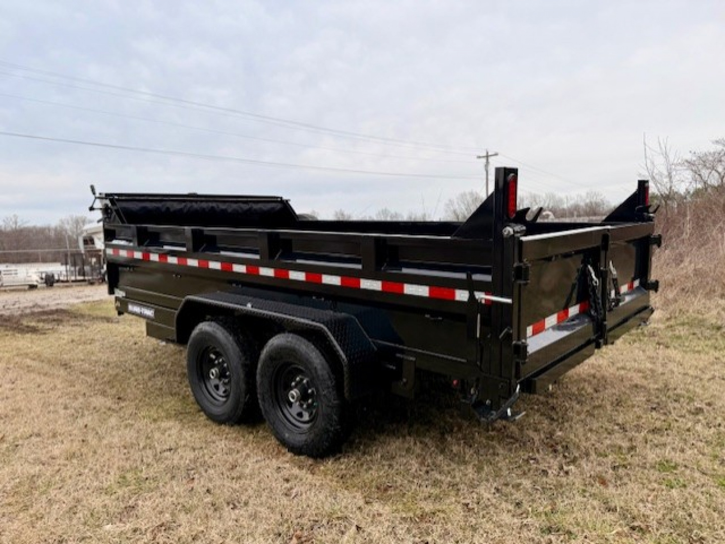 New 2026 Sure-Trac 7x14 14K HD Low Profile Telescopic Dump Trailer