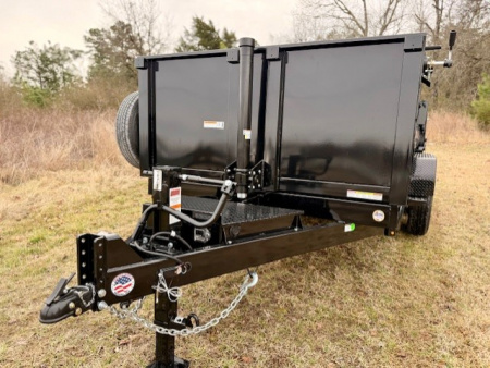 New 2026 Sure-Trac 7x14 14K HD Low Profile Telescopic Dump Trailer