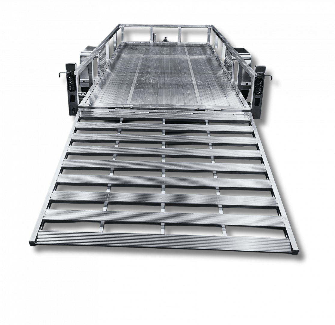 New 2026 Black Rhino LSS714A-5 Landscape Trailer 7'x14' 5k axle