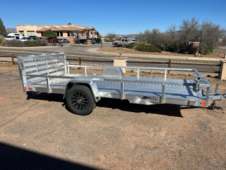 New 2026 Black Rhino LSS714A-5 Landscape Trailer 7'x14' 5k axle