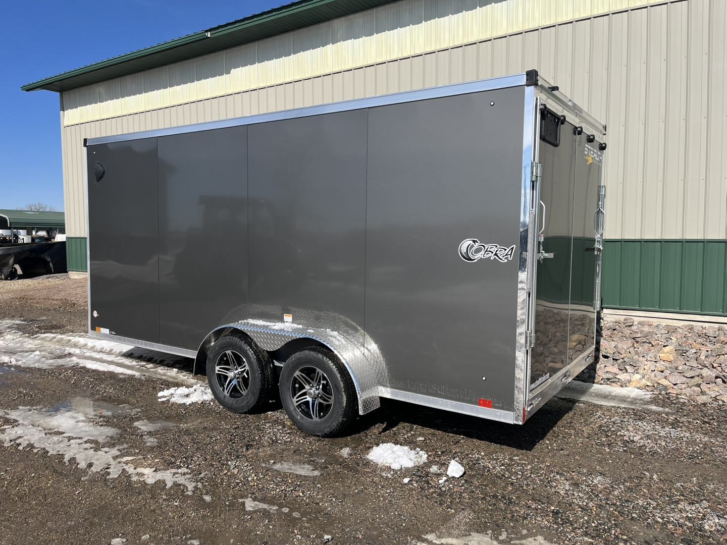 New 2026 7'x16' Stealth Cobra Enclosed Trailer