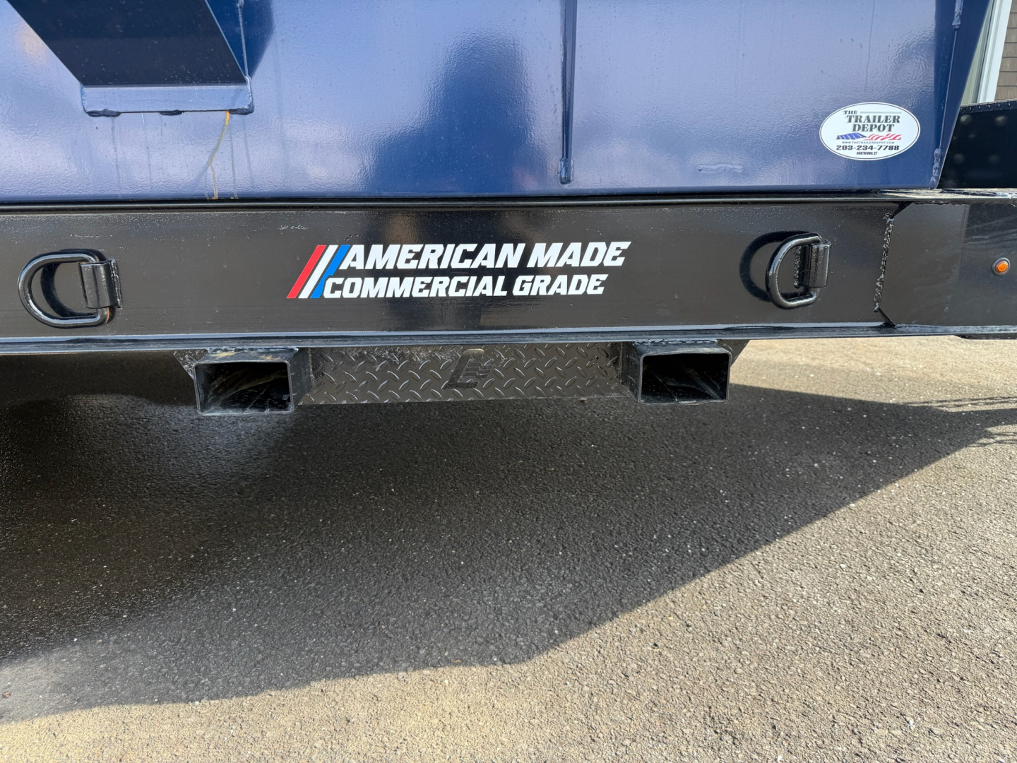 New Liberty 6'11" x 16' Telescopic Dump Trailer 15.4K