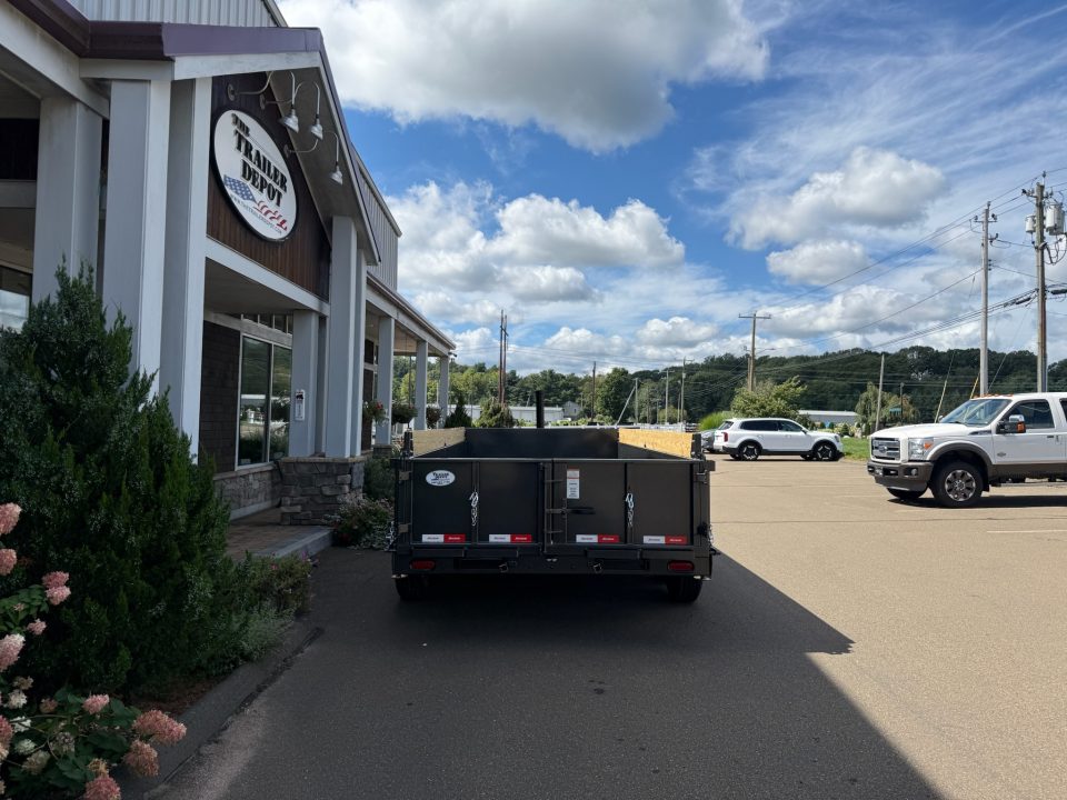 New Liberty 6'11" x 16' Telescopic Dump Trailer 15.4K