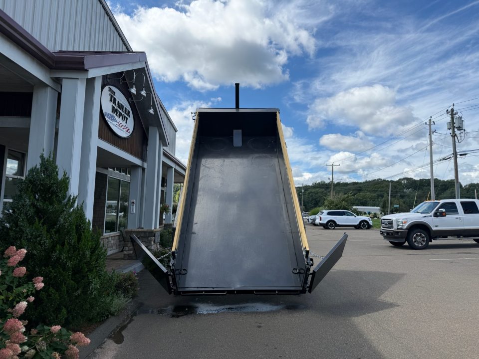 New Liberty 6'11" x 16' Telescopic Dump Trailer 15.4K