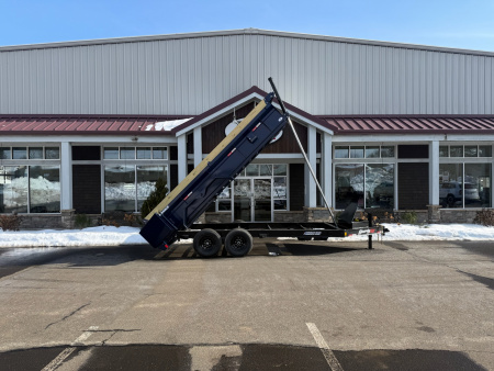 New Liberty 6'11" x 16' Telescopic Dump Trailer 15.4K