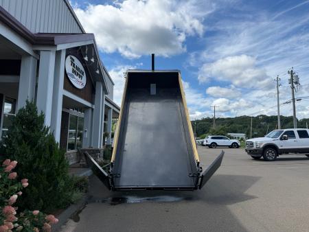New Liberty 6'11" x 16' Telescopic Dump Trailer 15.4K