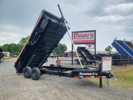 New 2026 Diamond C Trailers LPT207 16' x 82  Dump Trailer Pacesetter Edition Dump Trailer