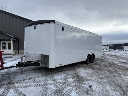 New 2026 WELLS CARGO Road Force 8.5 x 24 7' 10K Car / Racing Trailer