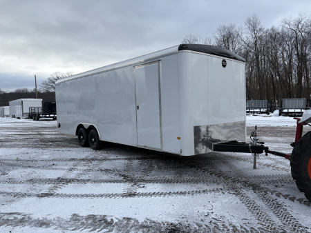 New 2026 WELLS CARGO Road Force 8.5 x 24 7' 10K Car / Racing Trailer