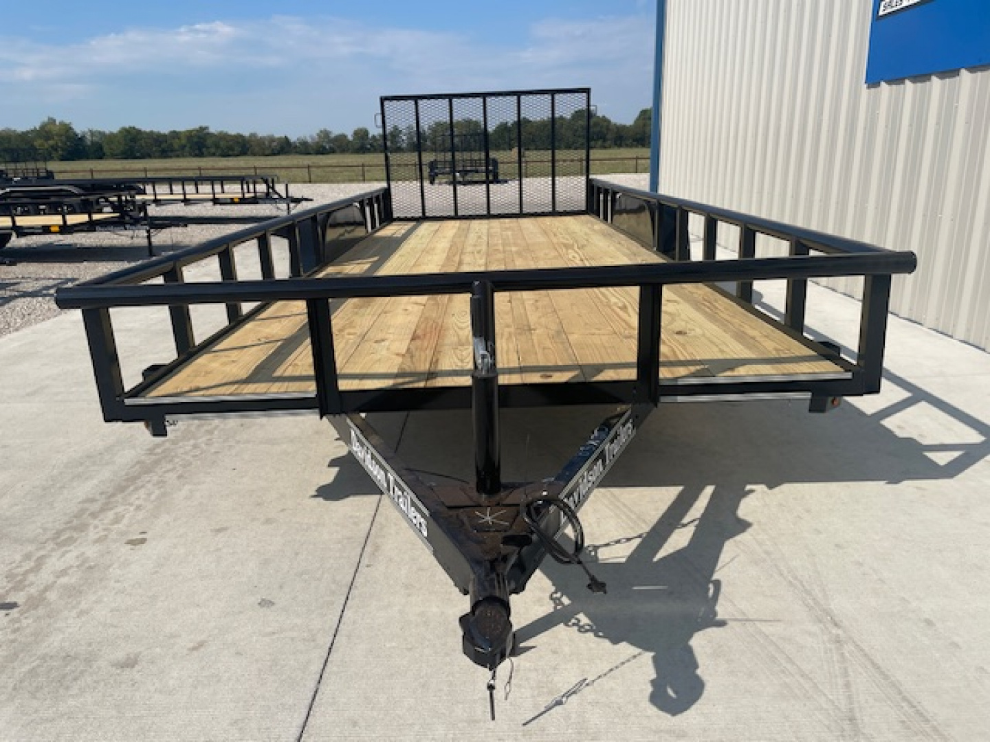 New 2026 DAVIDSON 83X20 TANDEM AXLE PIPE TOP UTILITY W/4' GATE