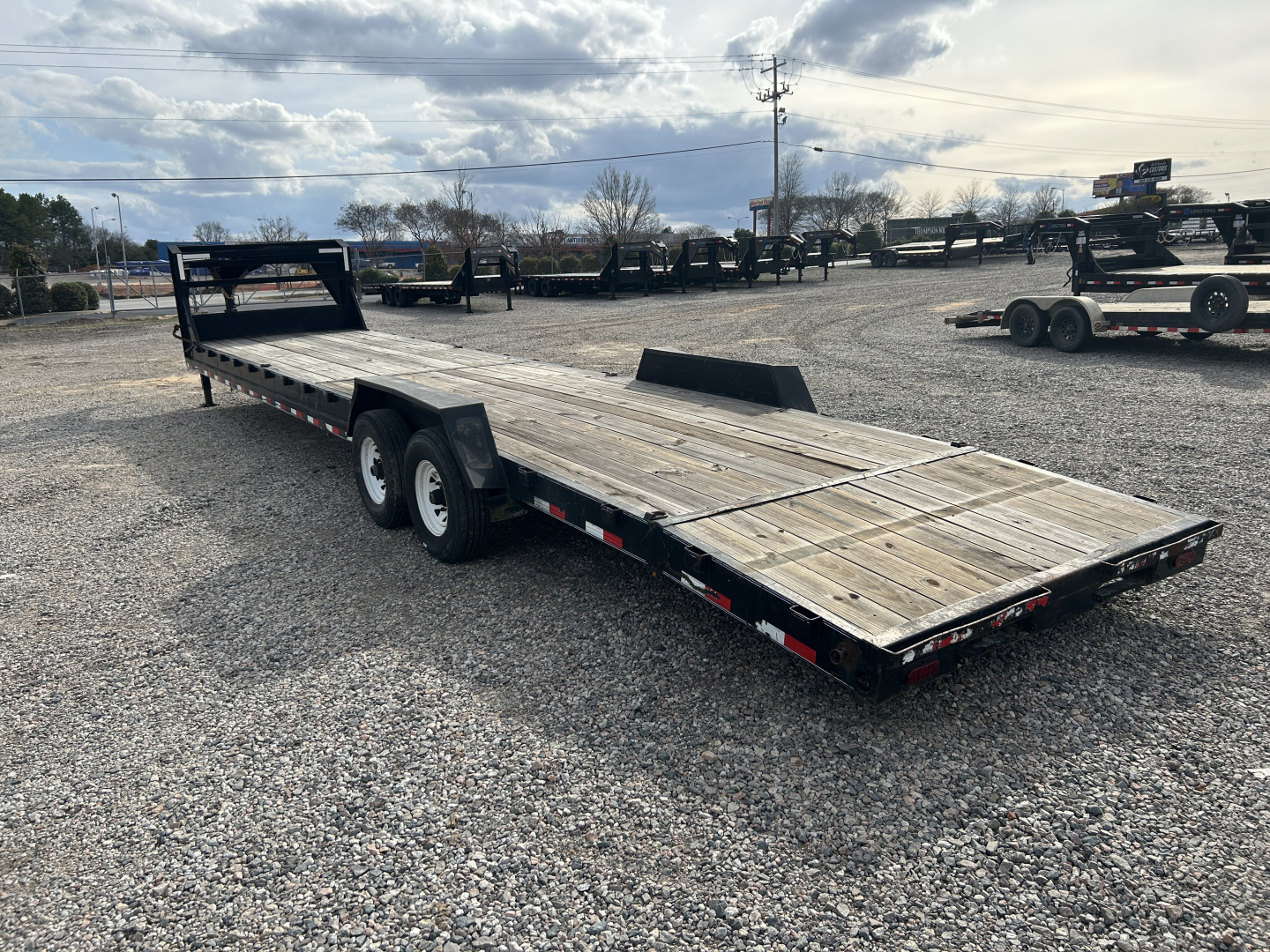 Used 2017 PJ Trailers 7 X 36 14K Equipment Trailer