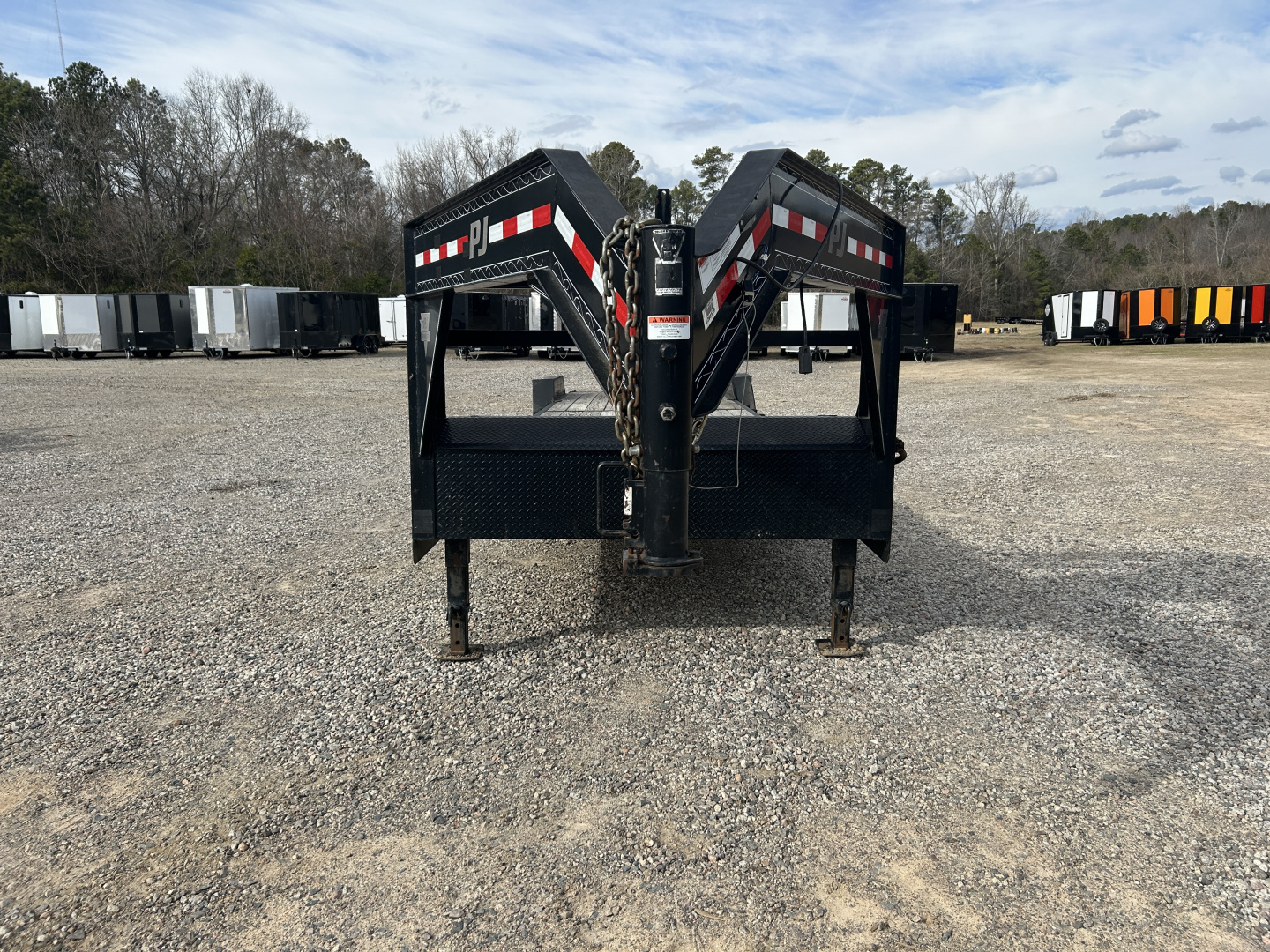 Used 2017 PJ Trailers 7 X 36 14K Equipment Trailer