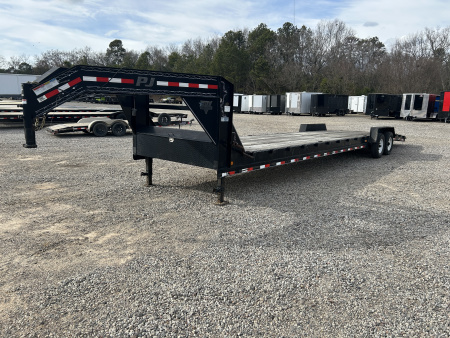Used 2017 PJ Trailers 7 X 36 14K Equipment Trailer