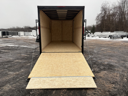 New 2026 WELLS CARGO Fasttrac Deluxe 7x16 7' Interior 7K Cargo / Enclosed Trailer with Rear Ramp