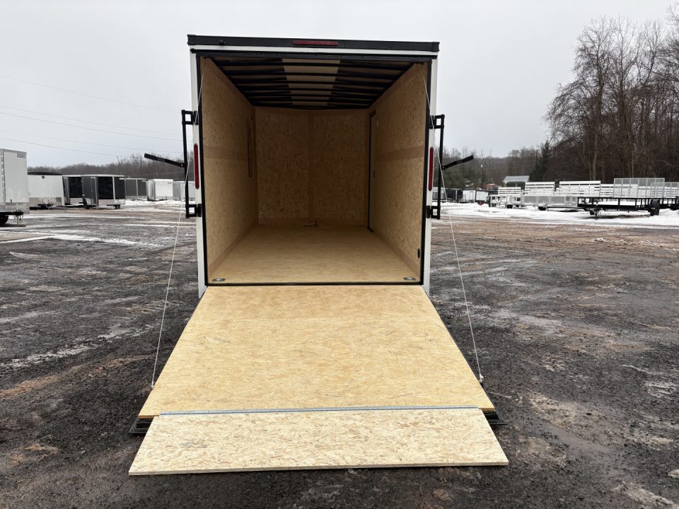 New 2026 WELLS CARGO Fasttrac Deluxe 7x16 7' Interior 7K Cargo / Enclosed Trailer with Rear Ramp