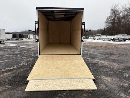 New 2026 WELLS CARGO Fasttrac Deluxe 7x16 7' Interior 7K Cargo / Enclosed Trailer with Rear Ramp