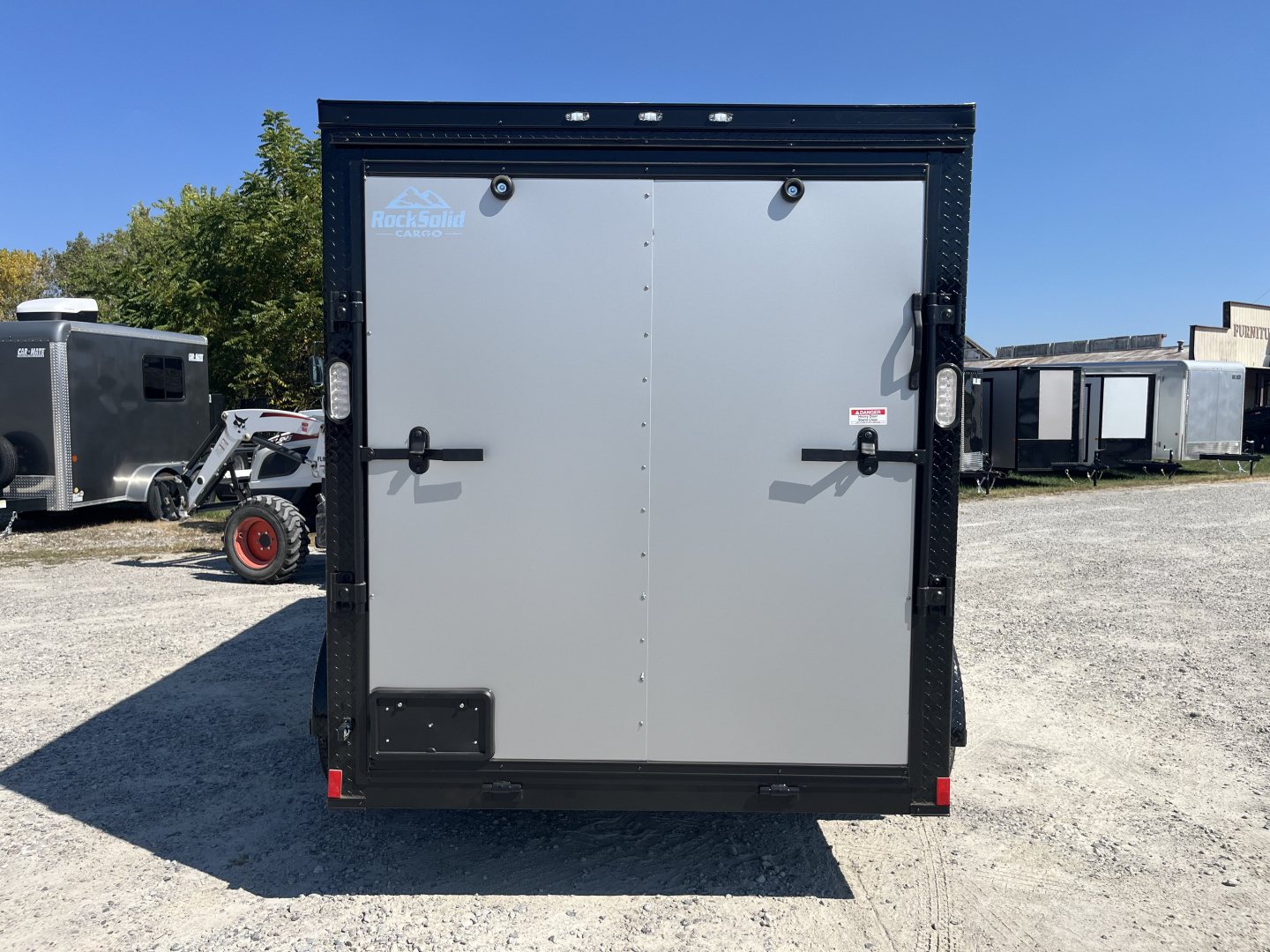 New 2026 Rock Solid Cargo 6'x12'x7' Cargo / Enclosed Trailer 7K GVWR