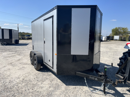 New 2026 Rock Solid Cargo 6'x12'x7' Cargo / Enclosed Trailer 7K GVWR
