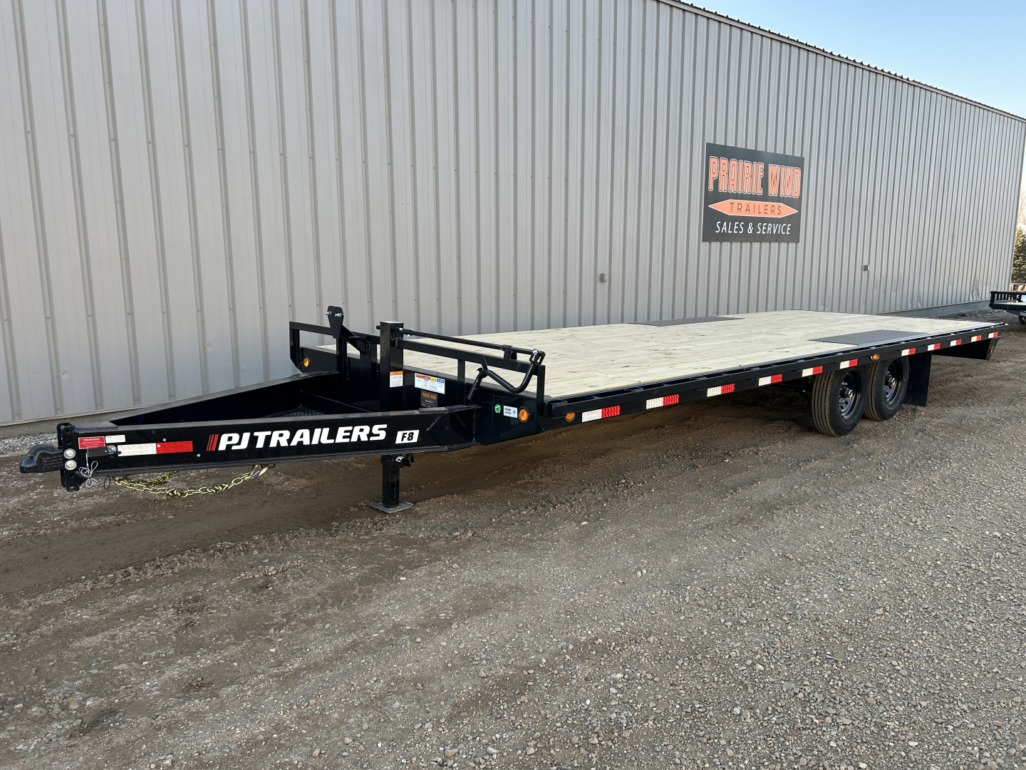 New 2026 PJ Trailers 24' F8 Deckover Equipment Trailer