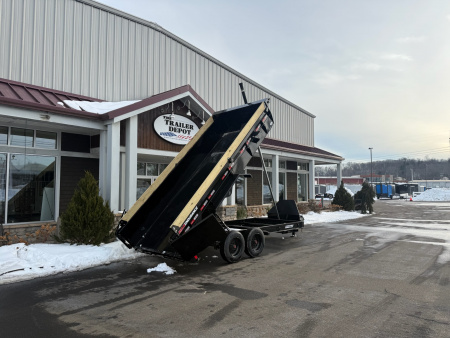 New Liberty 6'11 x 16' Telescopic Dump Trailer 17.5K