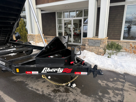 New Liberty 6'11 x 16' Telescopic Dump Trailer 17.5K