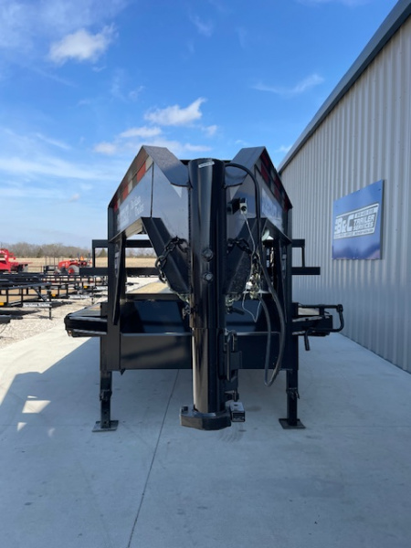 New 2026 DAVIDSON 102X30 (25+5) DECKOVER GOOSENECK (2) TANDEM 8000lb AXLES, GVWR 16,000lbs, MONSTER RAMPS