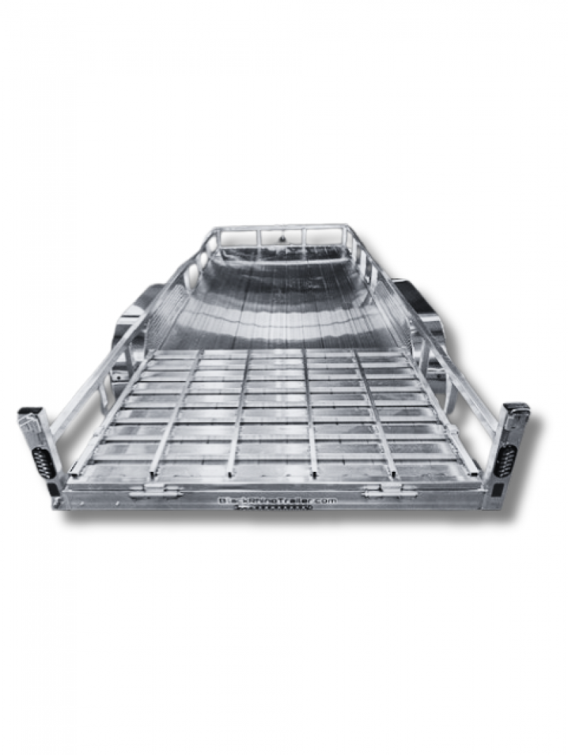 New 2026 Black Rhino LST716A ATV Trailer 7x16'